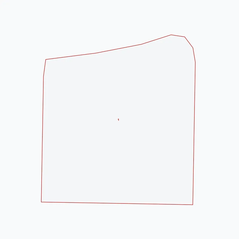 WebGIS-Demo: Auf dem Luftbild erscheinen nacheinander Flurstück, Gebäude, Grünflächen, Stellplätze und Bäume
